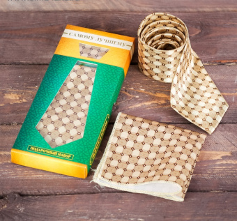 Набор подарочный "Самому лучшему" галстук+платок арт. 2137077